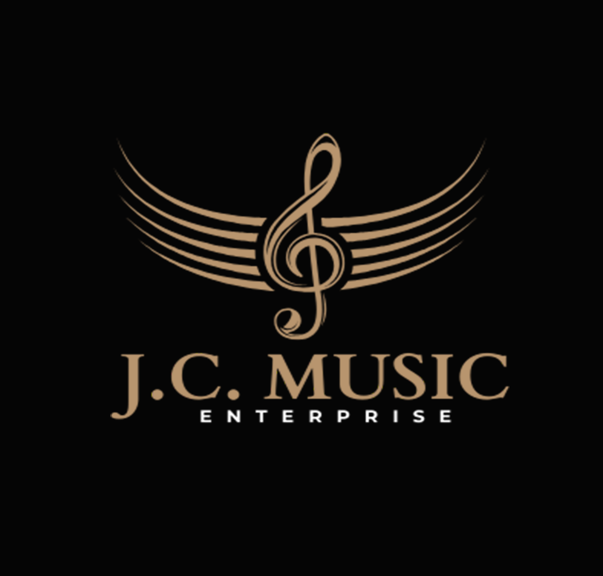JC Music Logo Black